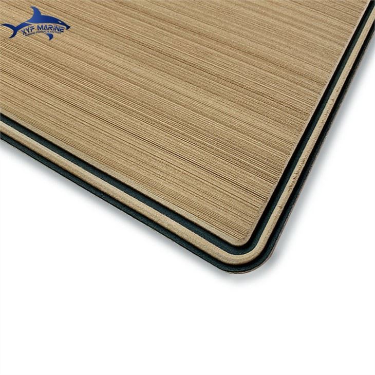 CNC cutting eva foam boat flooring detail